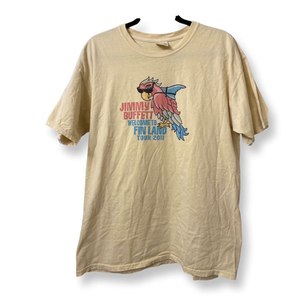 Jimmy Buffet Concert T Shirt Welcome to Finland Large